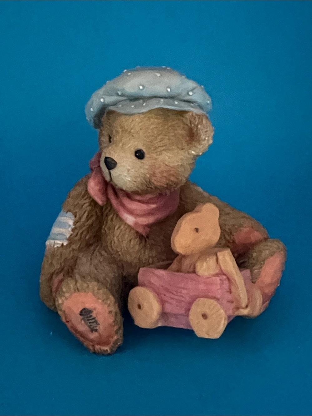 1992 Cherished Teddies HARRISON “We’re Going Places” figurine